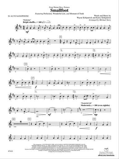 Smallfoot: E-flat Alto Saxophone