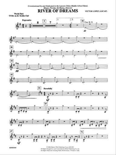 River of Dreams: WP E-flat Tuba T.C.
