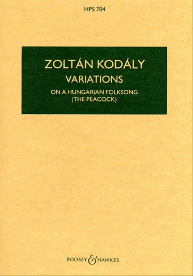 Variations On A Hung Folksong Study Sc