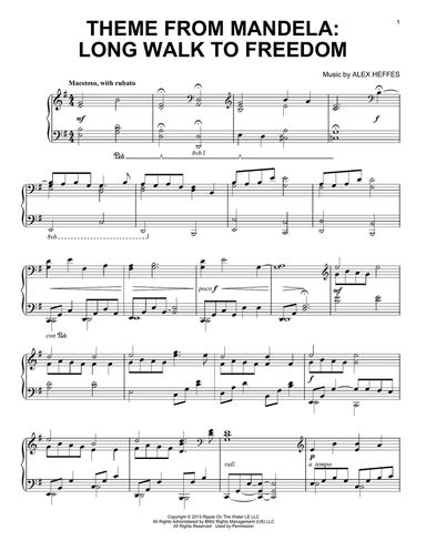 Theme from Mandela: Long Walk To Freedom