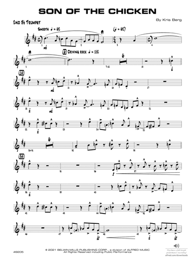 Son of the Chicken: 2nd B-flat Trumpet