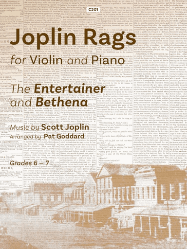 Joplin Rags: arr. Violin & Piano