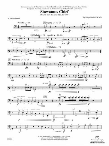 Stawamus Chief: 1st Trombone
