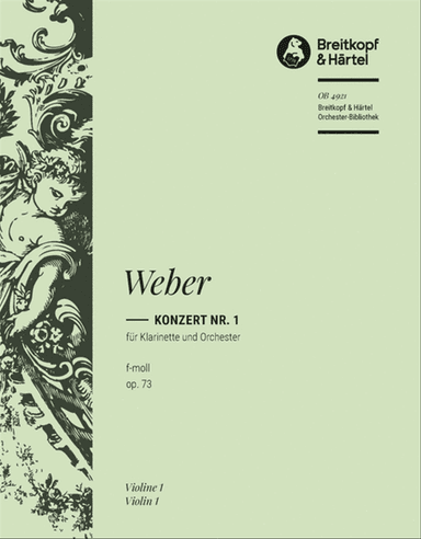 Clarinet Concerto No. 1 in F minor Op. 73