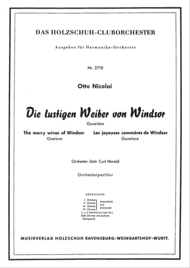 Die lustigen Weiber von Windsor