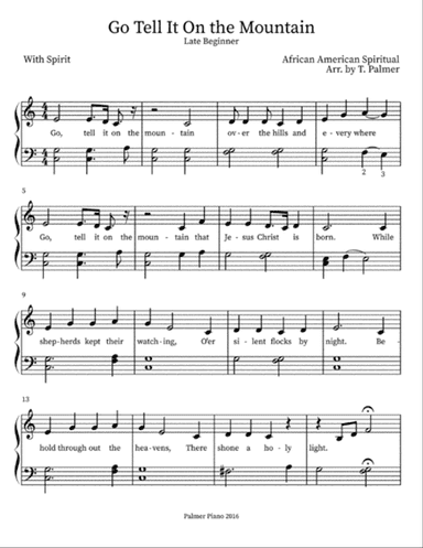 Go Tell It On the Jazzy Mountain