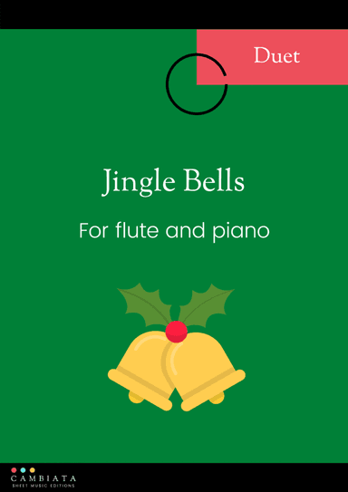 Jingle Bells - For flute and piano accompaniment (Easy/Beginner)