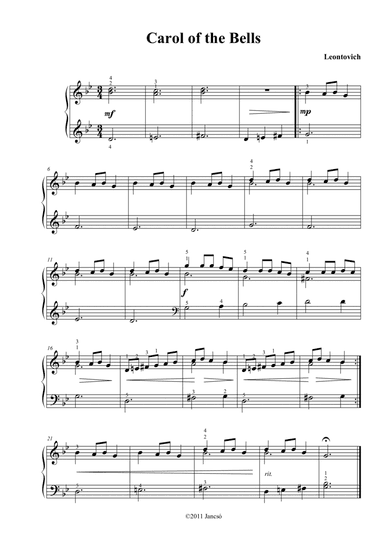 Carol Of The Bells
