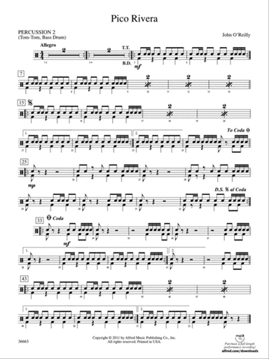 Pico Rivera: 2nd Percussion