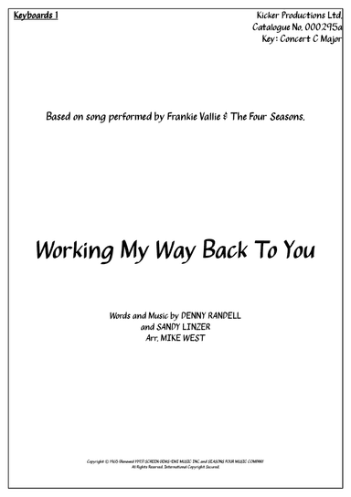 Working My Way Back To You