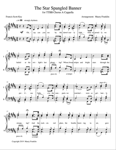 The Star Spangled Banner