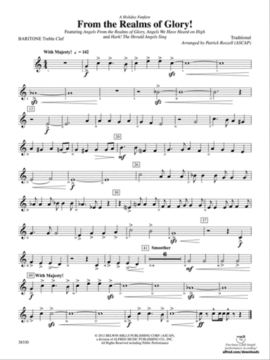 From the Realms of Glory!: Baritone T.C.