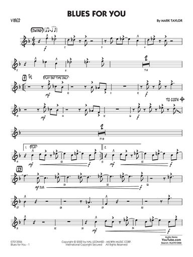 Blues for You - Vibes