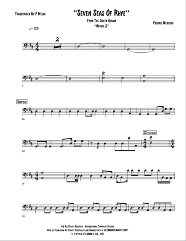 Seven Seas Of Rhye