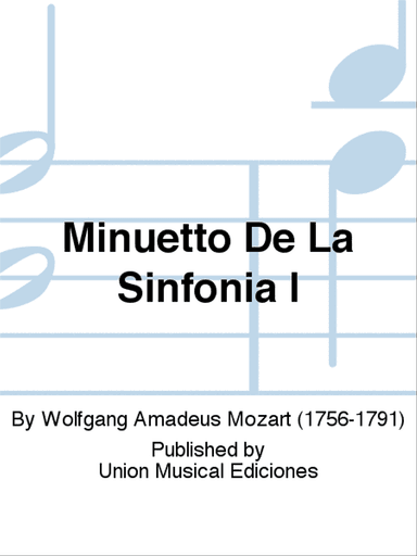 Minuetto De La Sinfonia I