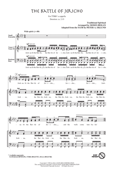 Joshua (Fit The Battle Of Jericho)