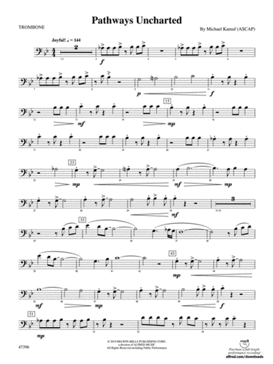 Pathways Uncharted: 1st Trombone