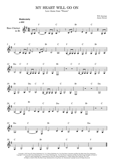 My Heart Will Go On (love Theme From 'titanic')