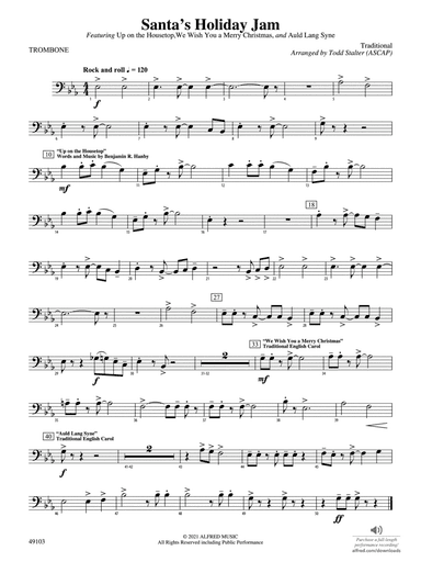 Santa's Holiday Jam: 1st Trombone