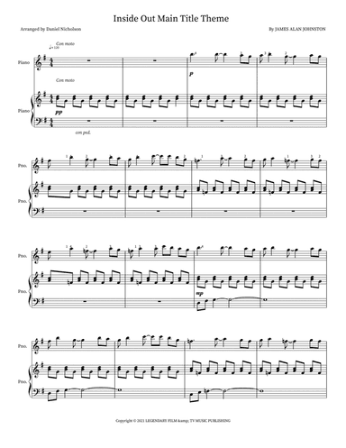Inside Out Main Title Theme