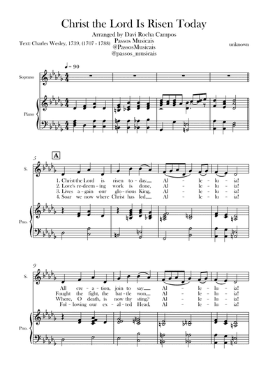 Christ the Lord is Rises today