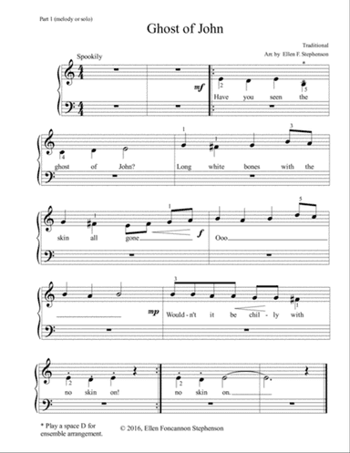 Ghost of John (solo, 1P/4H and 1P/6H)