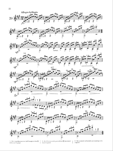Carcassi: Melodic and Progressive Etudes, Op. 60