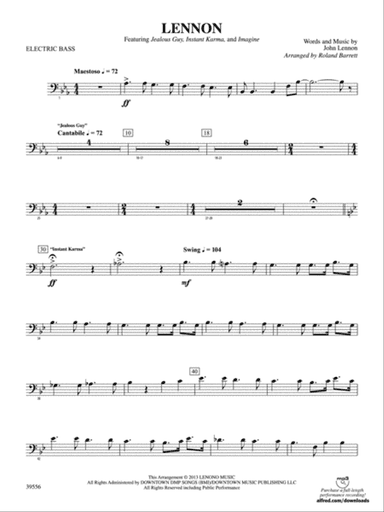 Lennon: Electric Bass