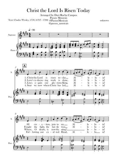 Christ the Lord is Rises today
