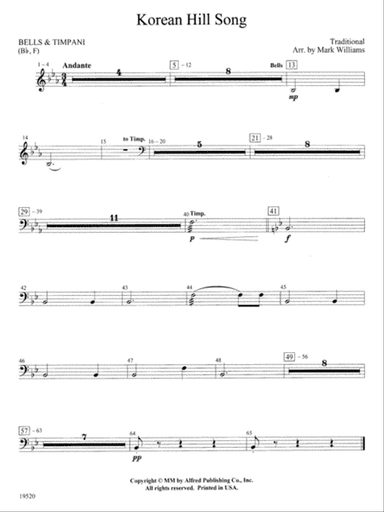 Korean Hill Song: Bells