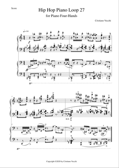 Hip Hop Piano Loop 27