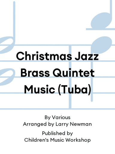 Christmas Jazz Brass Quintet Music (Tuba)