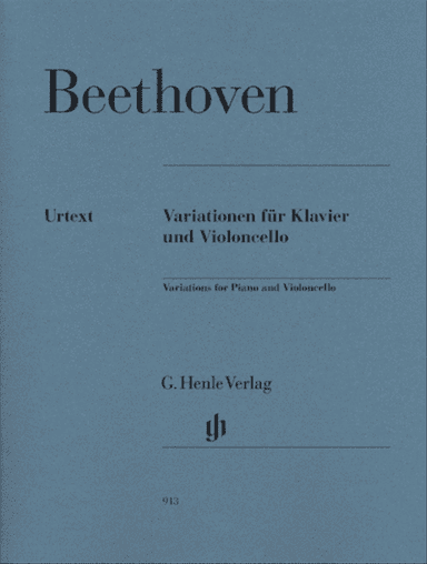 Beethoven - Variations Complete Cello/Piano