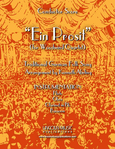 Ein Prosit (for Woodwind Quartet)