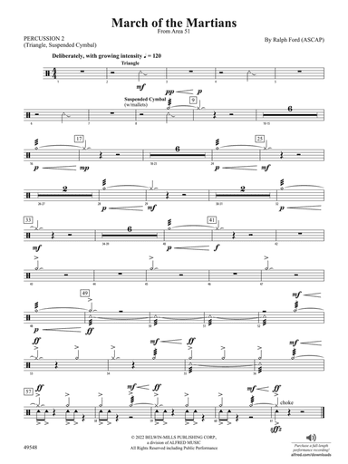March of the Martians: 2nd Percussion