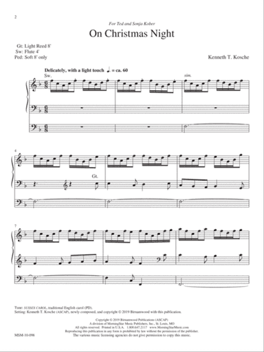 On Christmas Night (Downloadable)