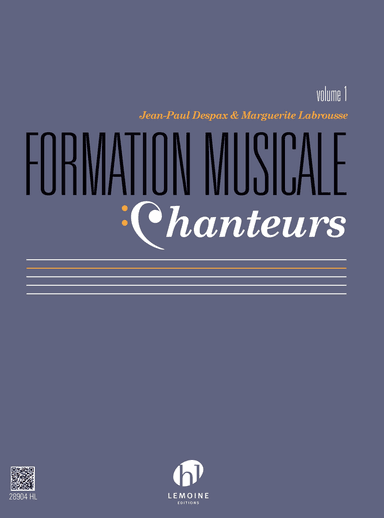 Formation musicale chanteurs - Volume 1