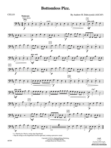 Bottomless Pizz.: Cello