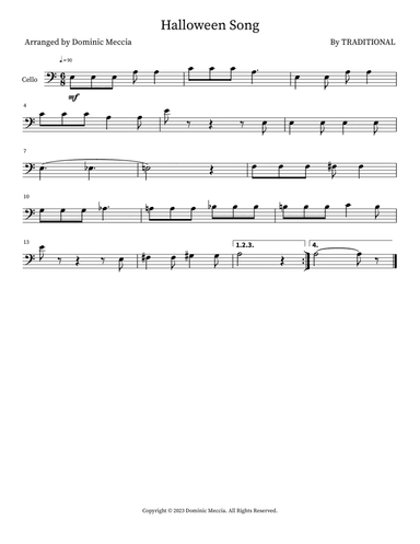 Halloween Song