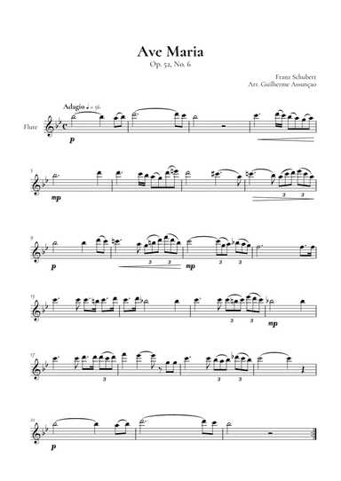 Ave Maria - F. Schubert (Flute)