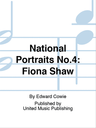 National Portraits No.4: Fiona Shaw