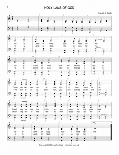 Holy Lamb of God