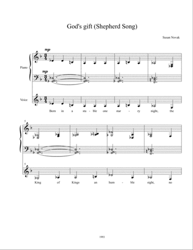God's Gift (Shepherd's Song)