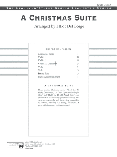 A Christmas Suite: Score