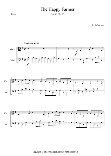 The Happy Farmer Op.68 No.10 (in G)