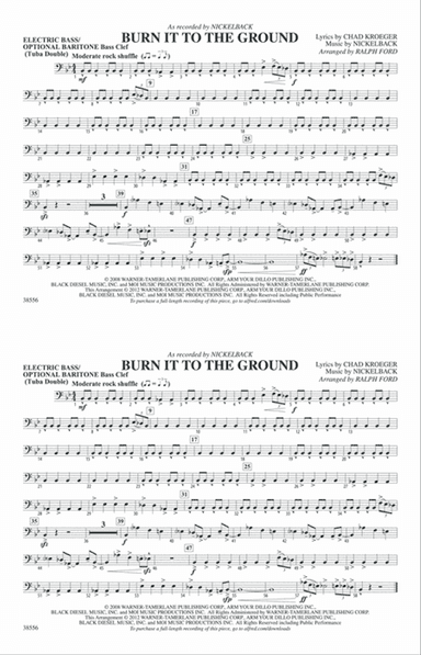 Burn It to the Ground: Electric Bass