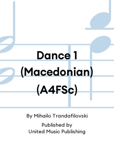 Dance 1 (Macedonian) (A4FSc)