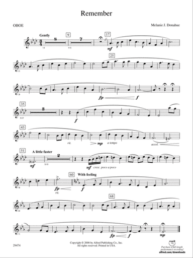 Remember: Oboe