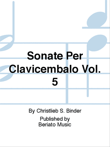 Sonate Per Clavicembalo Vol. 5