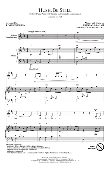 Hush, Be Still (arr. Roger Emerson)